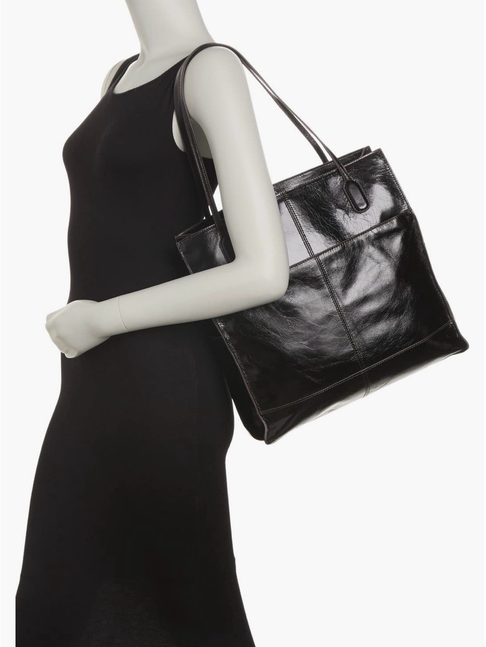 HOBO Aqua Finley  Patent Leather Large Tote